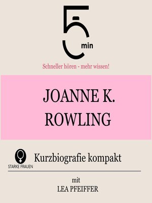 cover image of Joanne K. Rowling